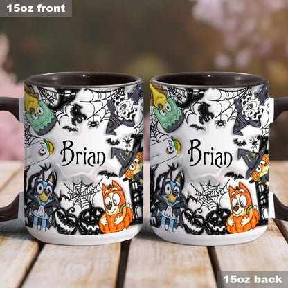 Happy Halloween - Personalized Accent Mug