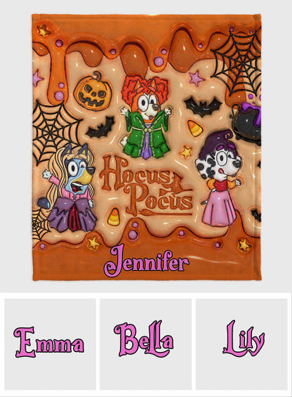 Halloween Is Coming - Personalized Blanket