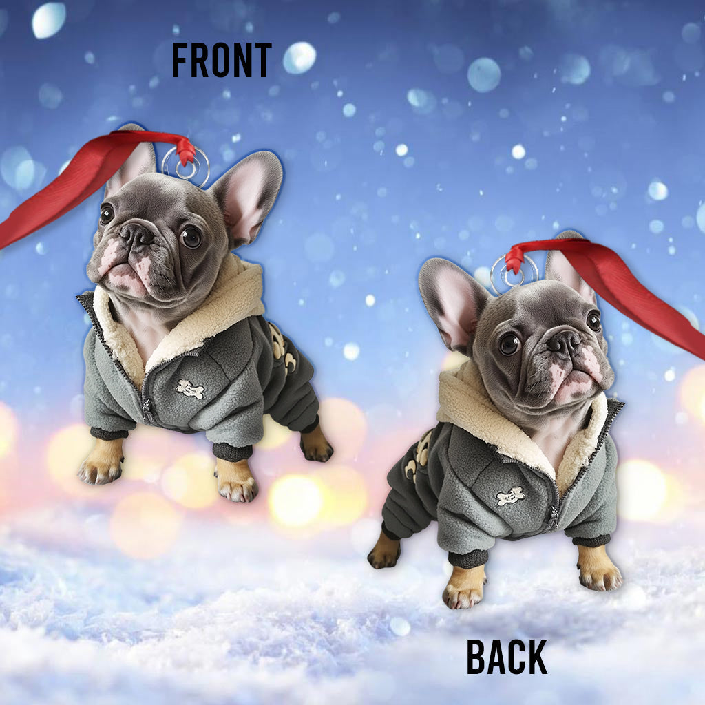 Any Photo Ornament - Personalized Dog Custom Shaped Ornament