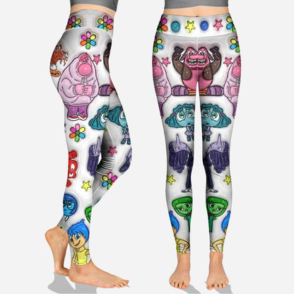 It's Ok To Feel All The Feels - Personalized Cross Tank Top and Leggings