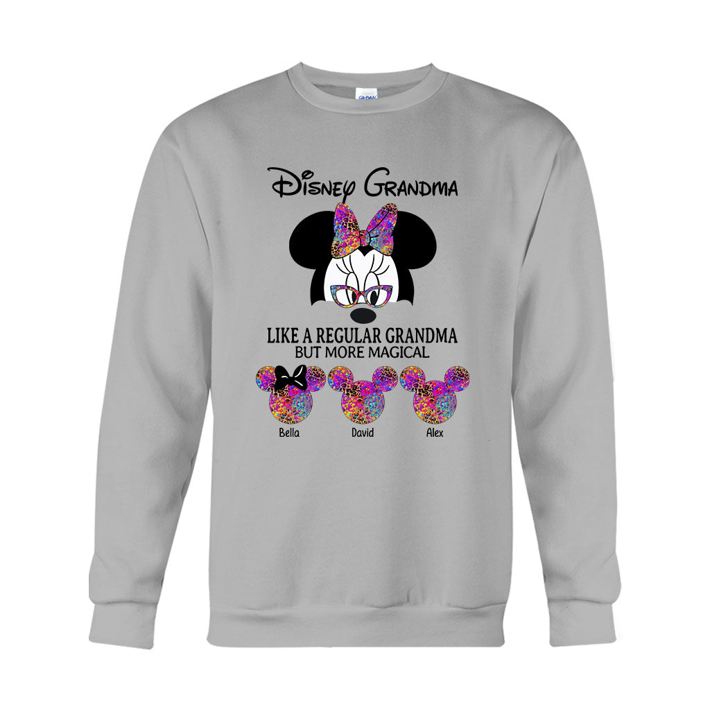 Magical Grandma Mom - Personalized Mouse T-shirt And Hoodie