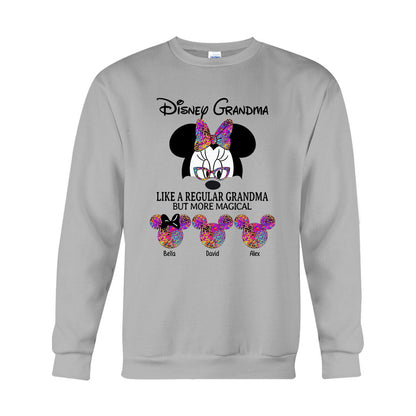 Magical Grandma Mom - Personalized Mouse T-shirt And Hoodie