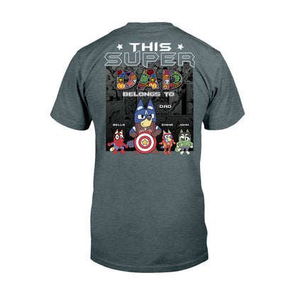 Super Dad - Personalized Father T-shirt and Hoodie