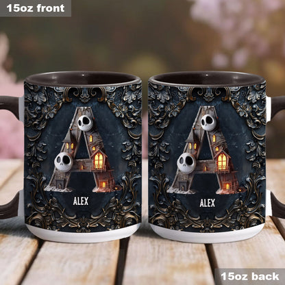 Nightmare Before Christmas - Personalized Nightmare Accent Mug