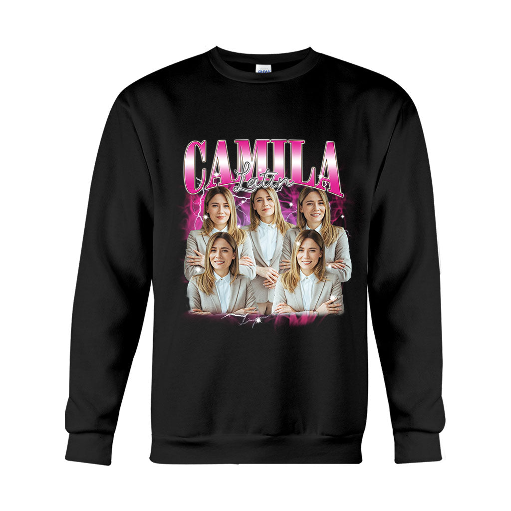 Custom Text And Photos - gift for anyone - Personalized T-shirt And Hoodie