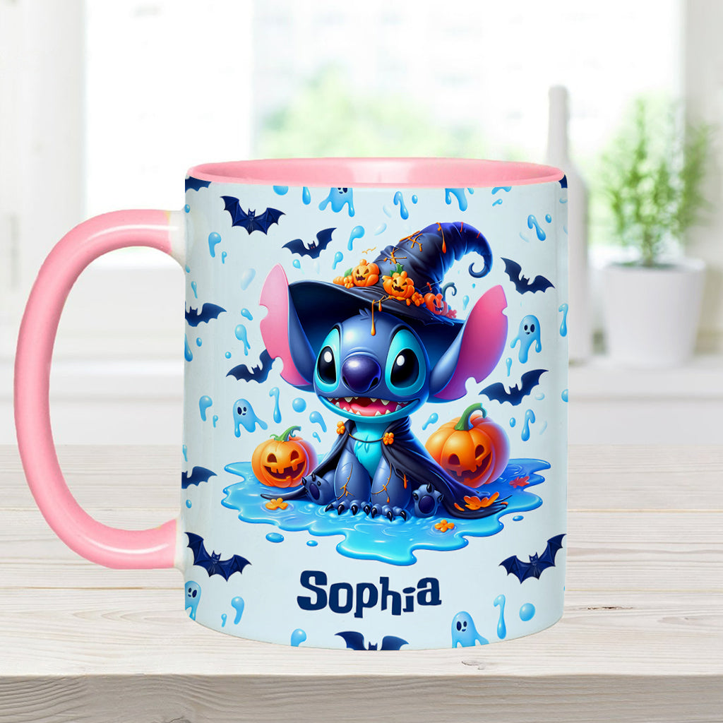 Happy Halloween - Personalized Ohana Accent Mug