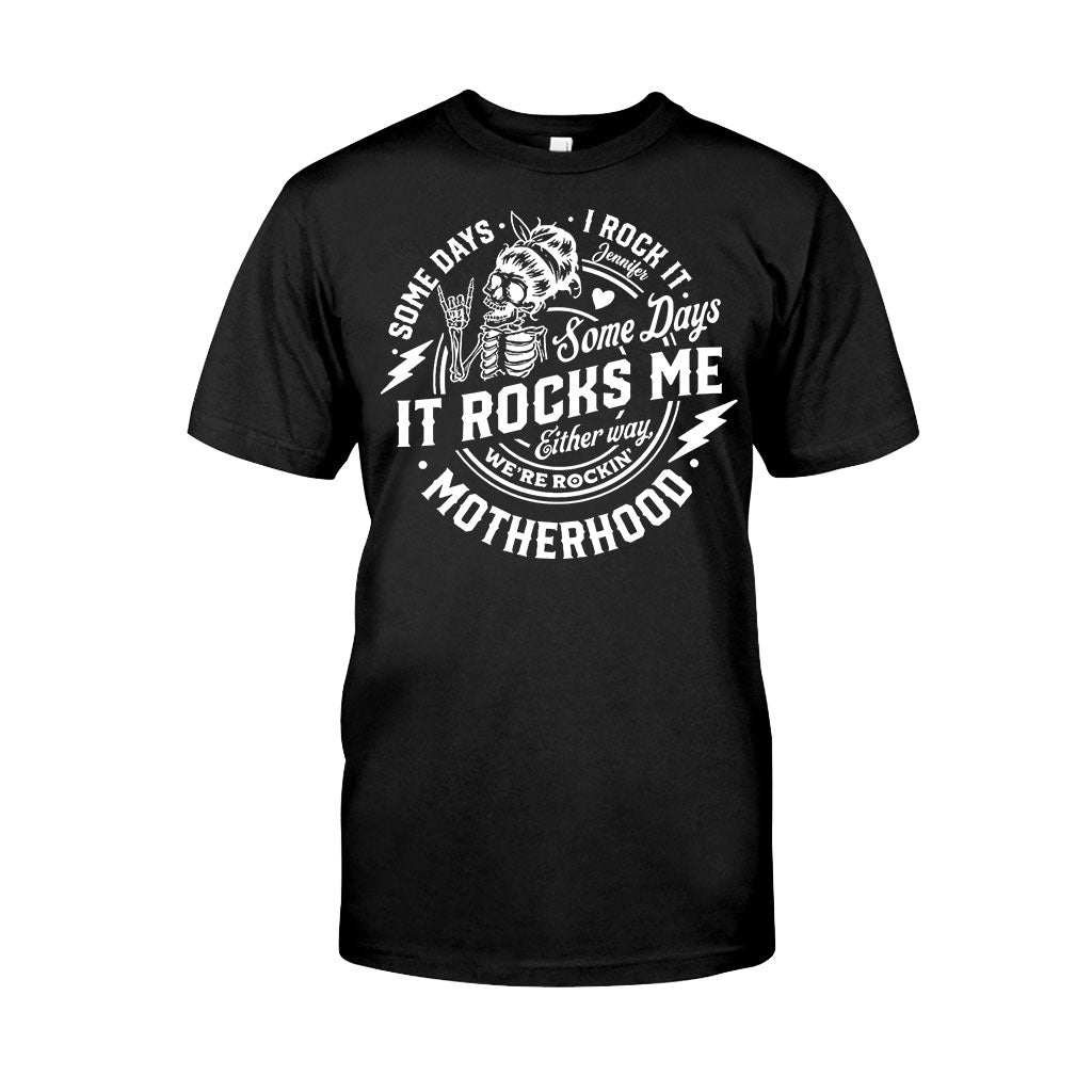 We Are Rockin' Mother Hood - Personalized Mother T-shirt And Hoodie