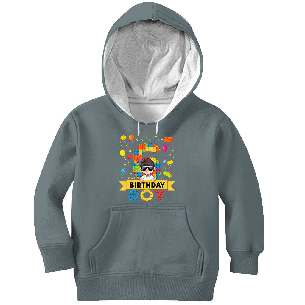 Birthday Boy Birthday Girl - Personalized Family T-shirt And Hoodie