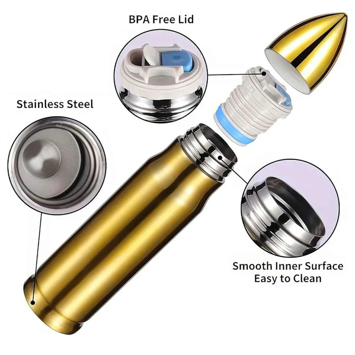 Fight Fight Fight - Personalized Bullet Tumbler