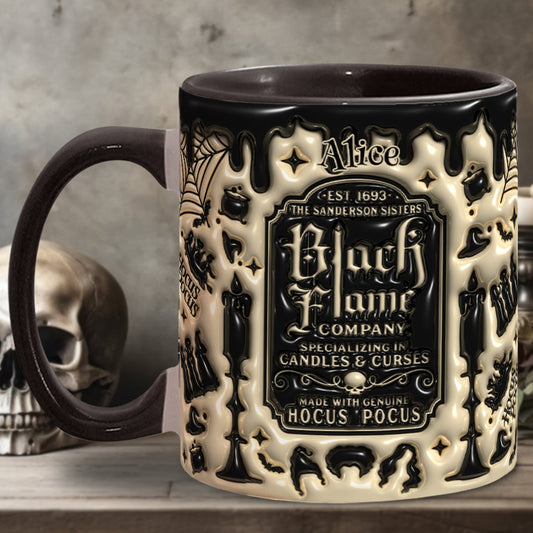 Black Flame Company - Personalized Three Witches Accent Mug
