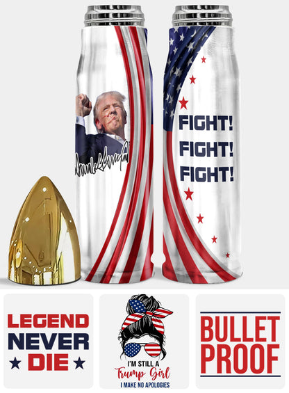Fight Fight Fight - Personalized Bullet Tumbler