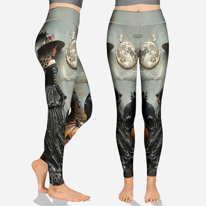 Beautiful Witch - Personalized Witch Hoodie and Leggings