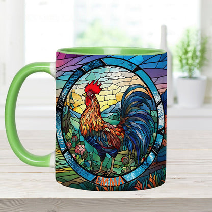 Love Chicken - Personalized Chicken Accent Mug