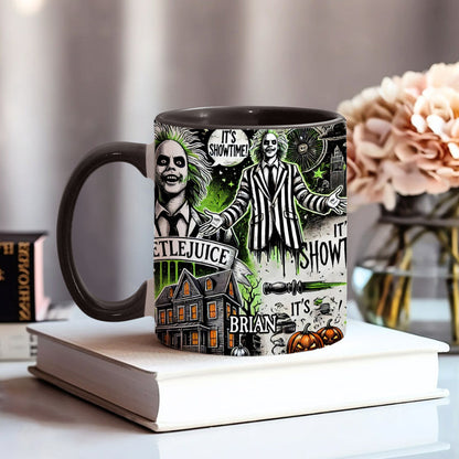 It's Show Time - Personalized Accent Mug