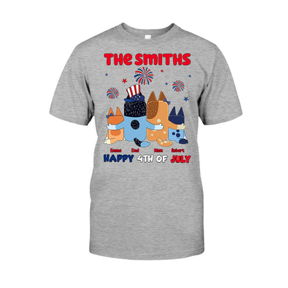 Happy 4th Of July - Personalized T-shirt And Hoodie