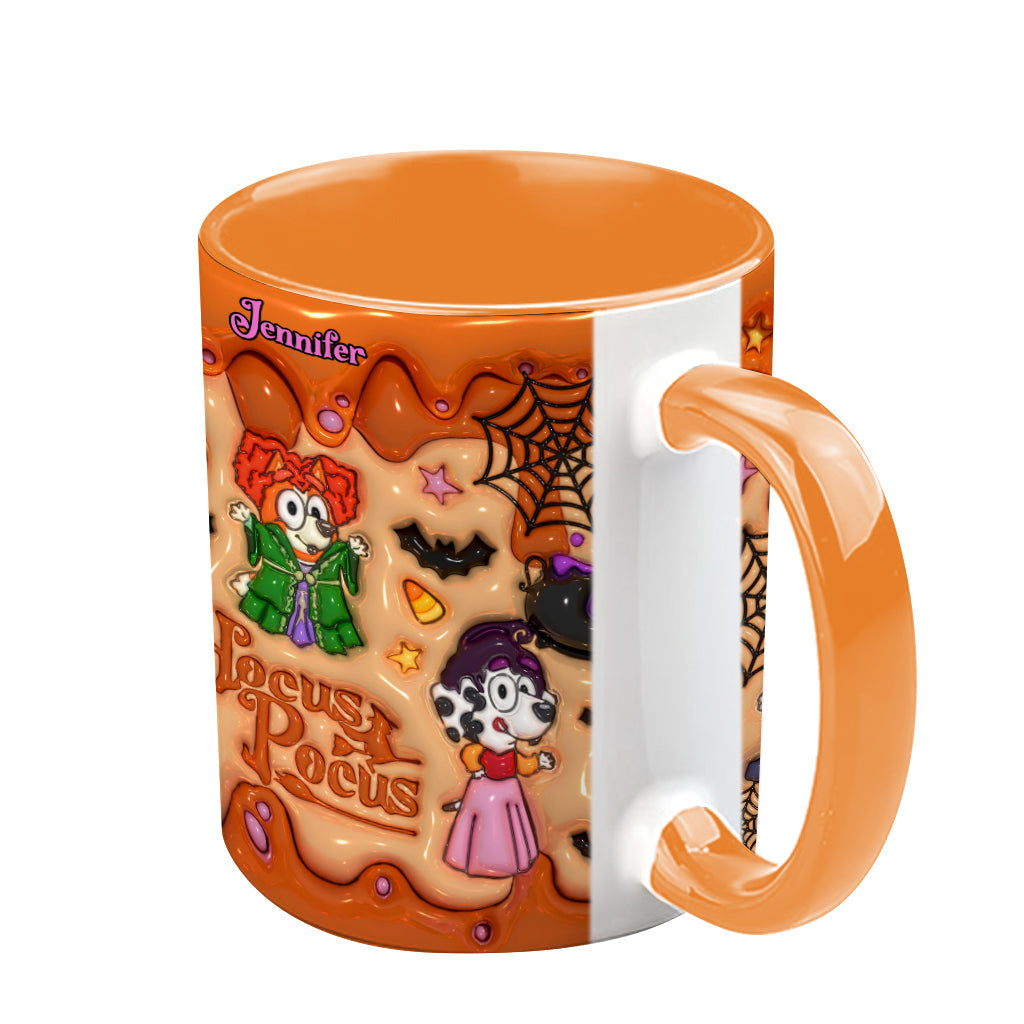 Halloween Is Coming - Personalized Accent Mug