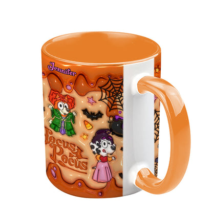 Halloween Is Coming - Personalized Accent Mug