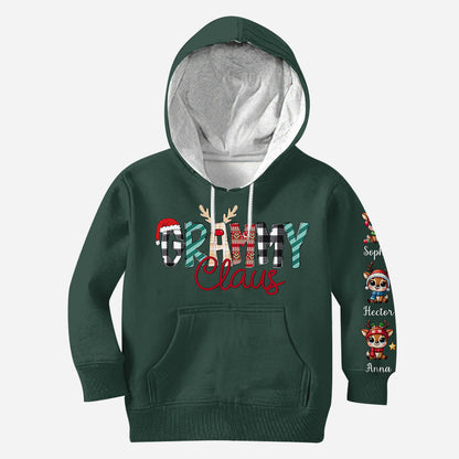 Grammy Claus - Personalized Grandma All Over Shirt
