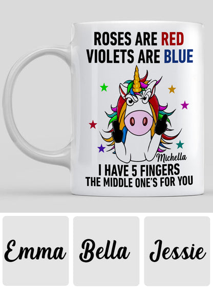 Roses Are Red - Personalized Sarcasm Mug