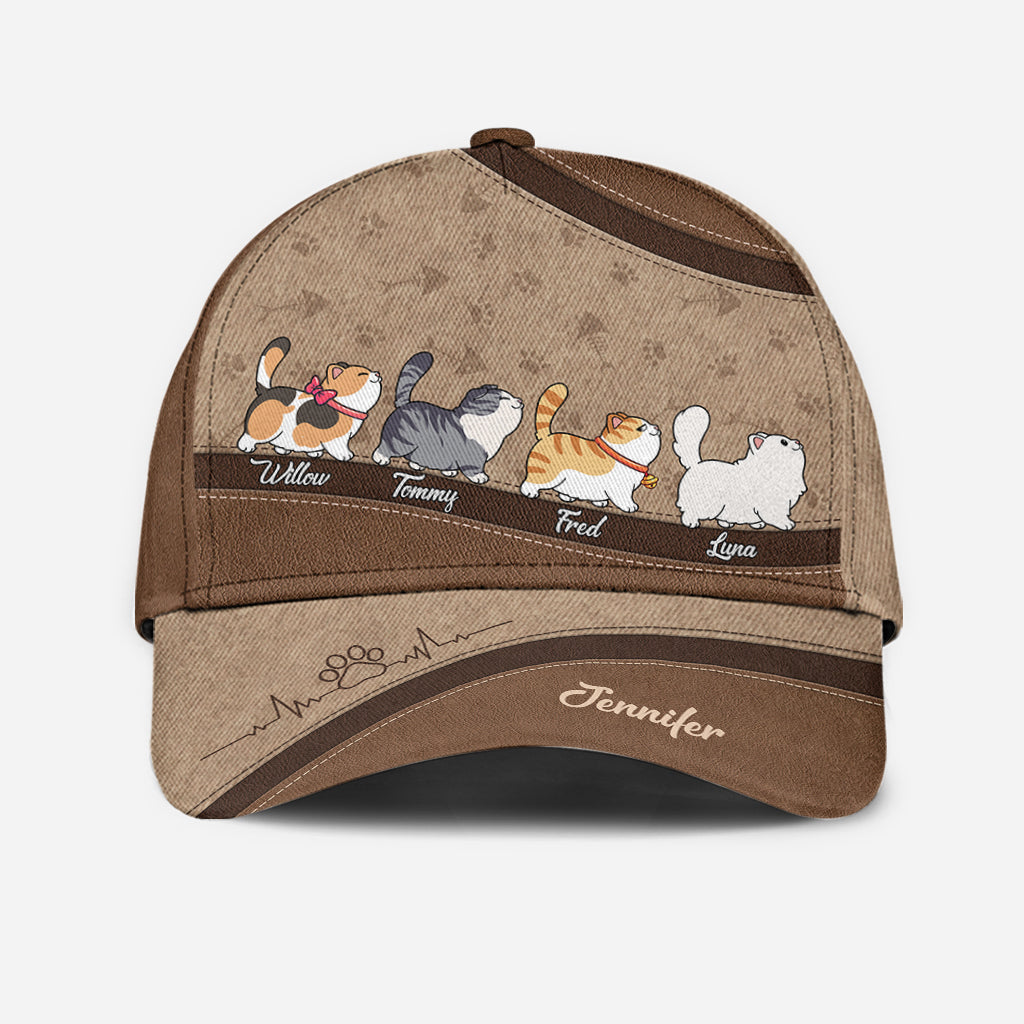 I Love My Cats - Personalized Cat Classic Cap