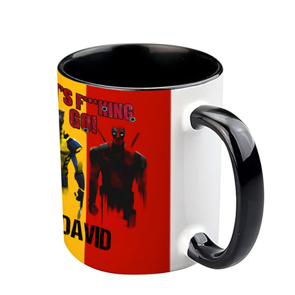 Let's Fu**king Go - Personalized The Psychopath Accent Mug