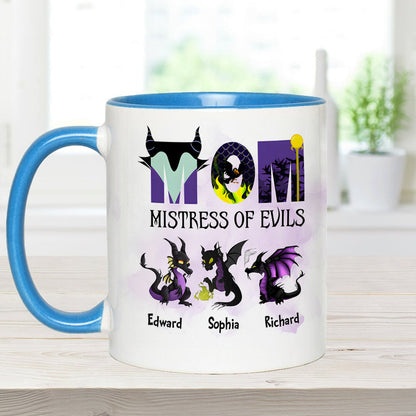 Mistress Of Evils - Personalized Mouse Accent Mug