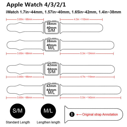 Mom Era Cute Blue Dog - Personalized Mother Apple Watch Band