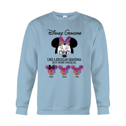 Magical Grandma Mom - Personalized Mouse T-shirt And Hoodie