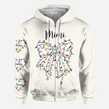 Grandma Christmas - Personalized Grandma All Over Shirt