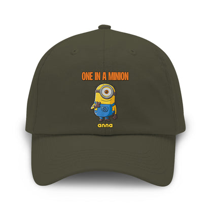 One In A Minion - Personalized Embroidered Classic Cap