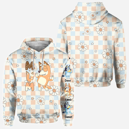 Cool Mum Grandma Aunt - Personalized Mother All Over Shirt