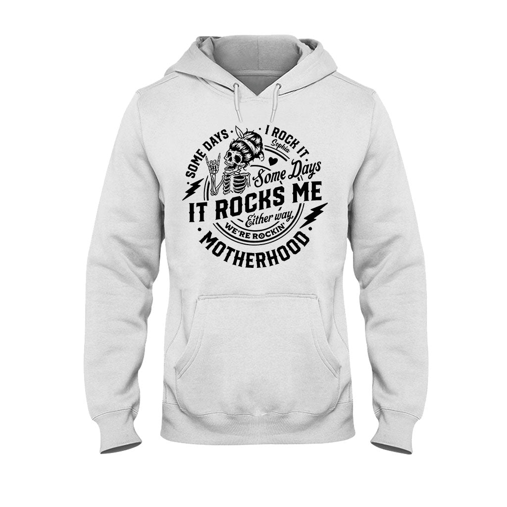 We Are Rockin' Mother Hood - Personalized Mother T-shirt And Hoodie