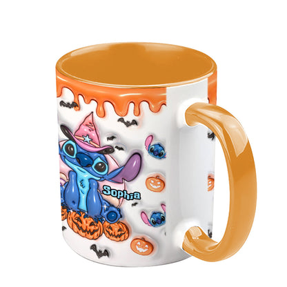 Spooky Vibes - Personalized Ohana Accent Mug