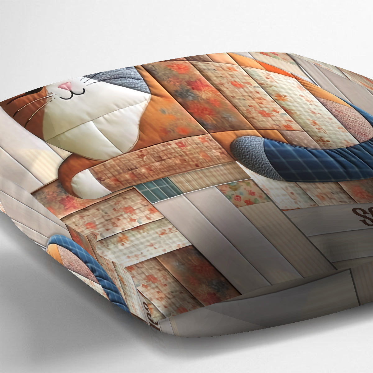 Cute Cat - Personalized Cat Throw Pillow