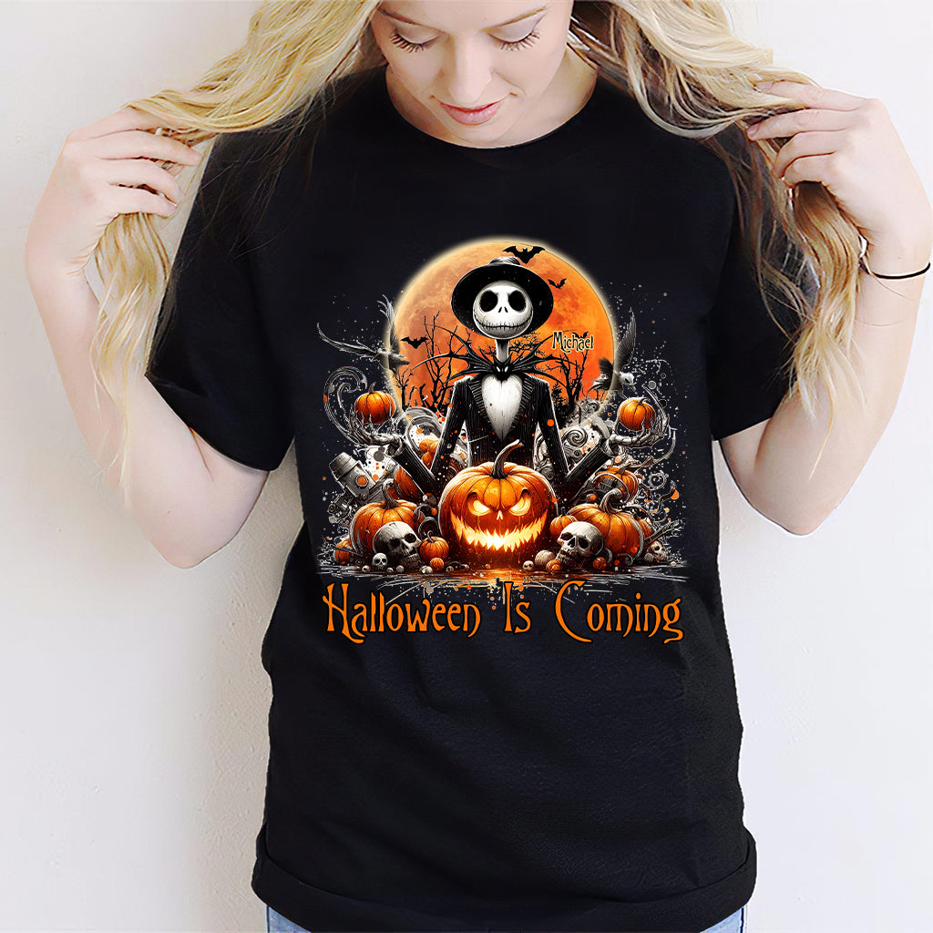 Halloween Is Coming - Personalized Nightmare T-shirt And Hoodie