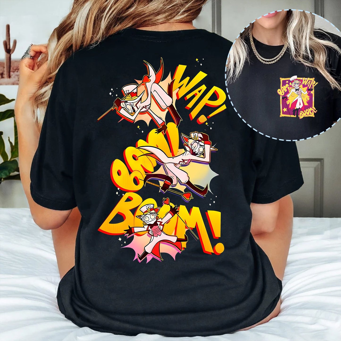 Wap Bang Boom Hazbin Hotel T-shirt And Hoodie