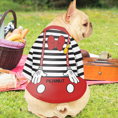 Mouse Ears Halloween Costume For Pet - Personalized Dog Pet Shirt