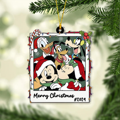 Merry Christmas Disneyland - Personalized Mouse Ornament