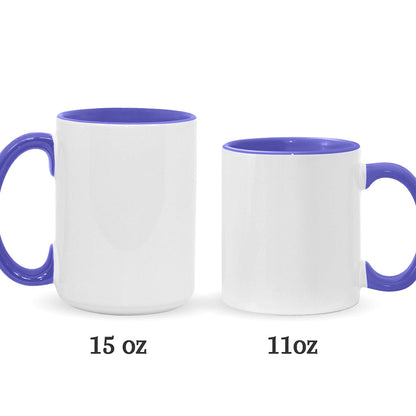 Love Need No Words - Personalized Autism Awareness Accent Mug