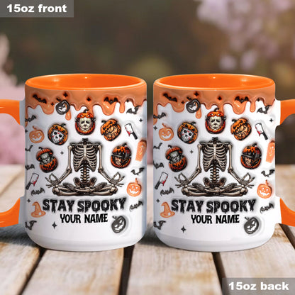 Stay Spooky - Personalized Accent Mug