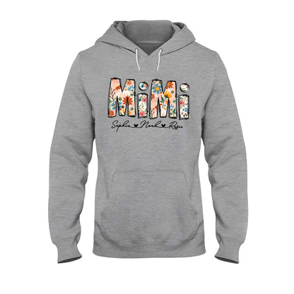 Best Grandma Ever - Personalized Grandma T-shirt And Hoodie