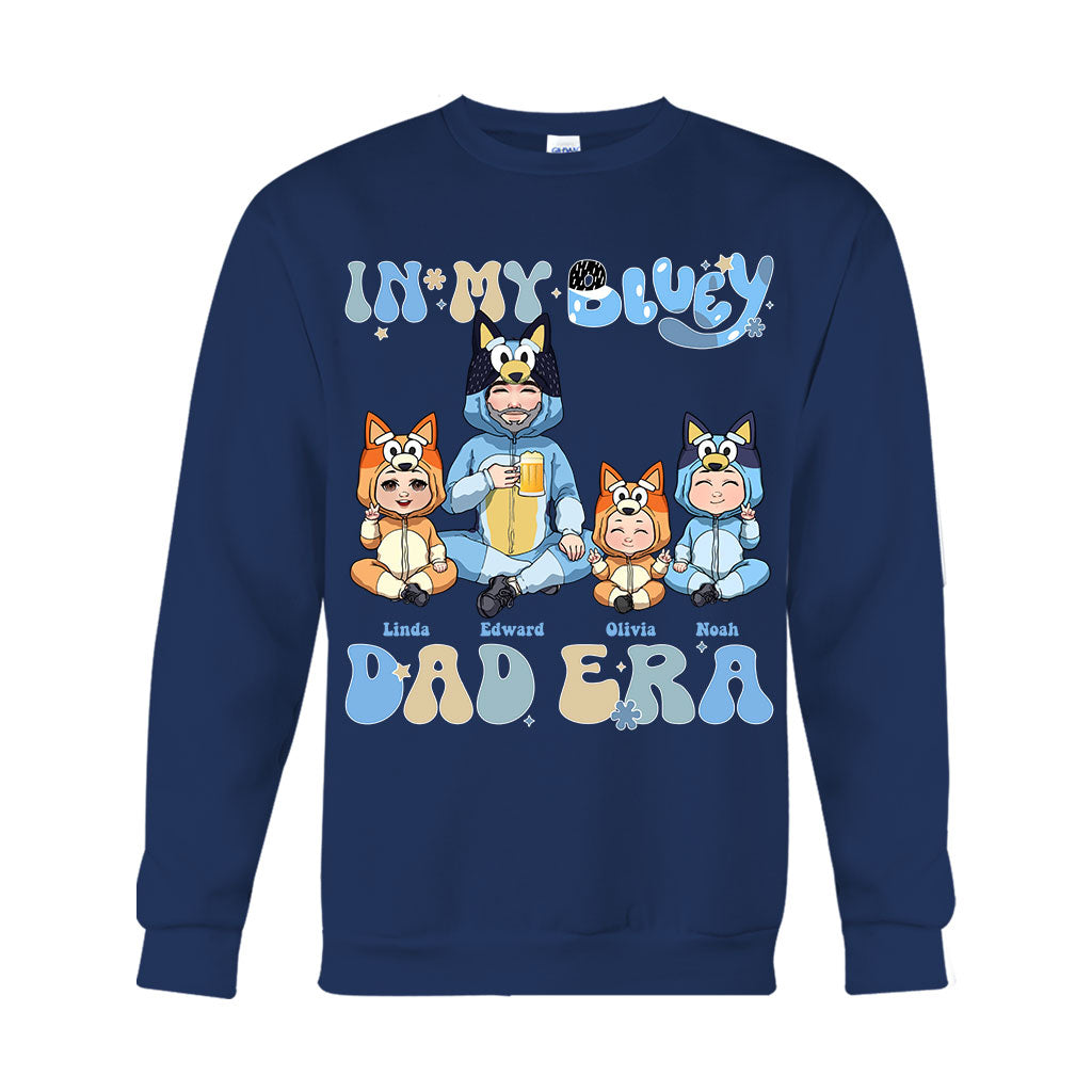 In My Dad Era - Personalized Father T-shirt And Hoodie