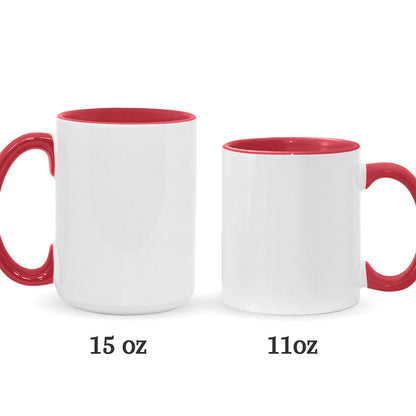 They'll Never Find You - Personalized Accent Mug