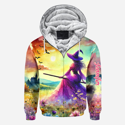 Beautiful Witch - Personalized Witch All Over Shirt