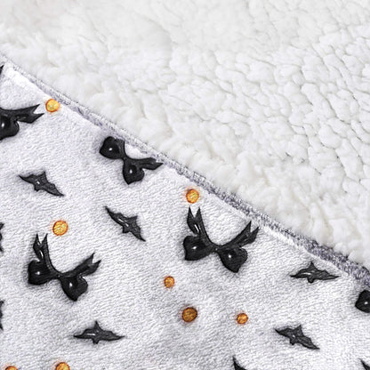 Spooky Mama Nana Aunt - Personalized Mother Blanket Hoodie