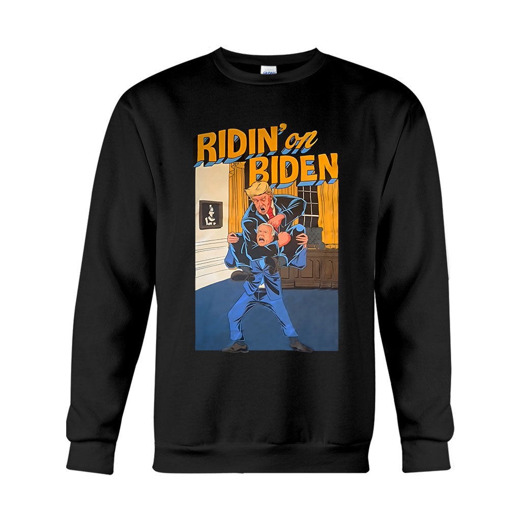 Ridin On Biden - T-shirt And Hoodie