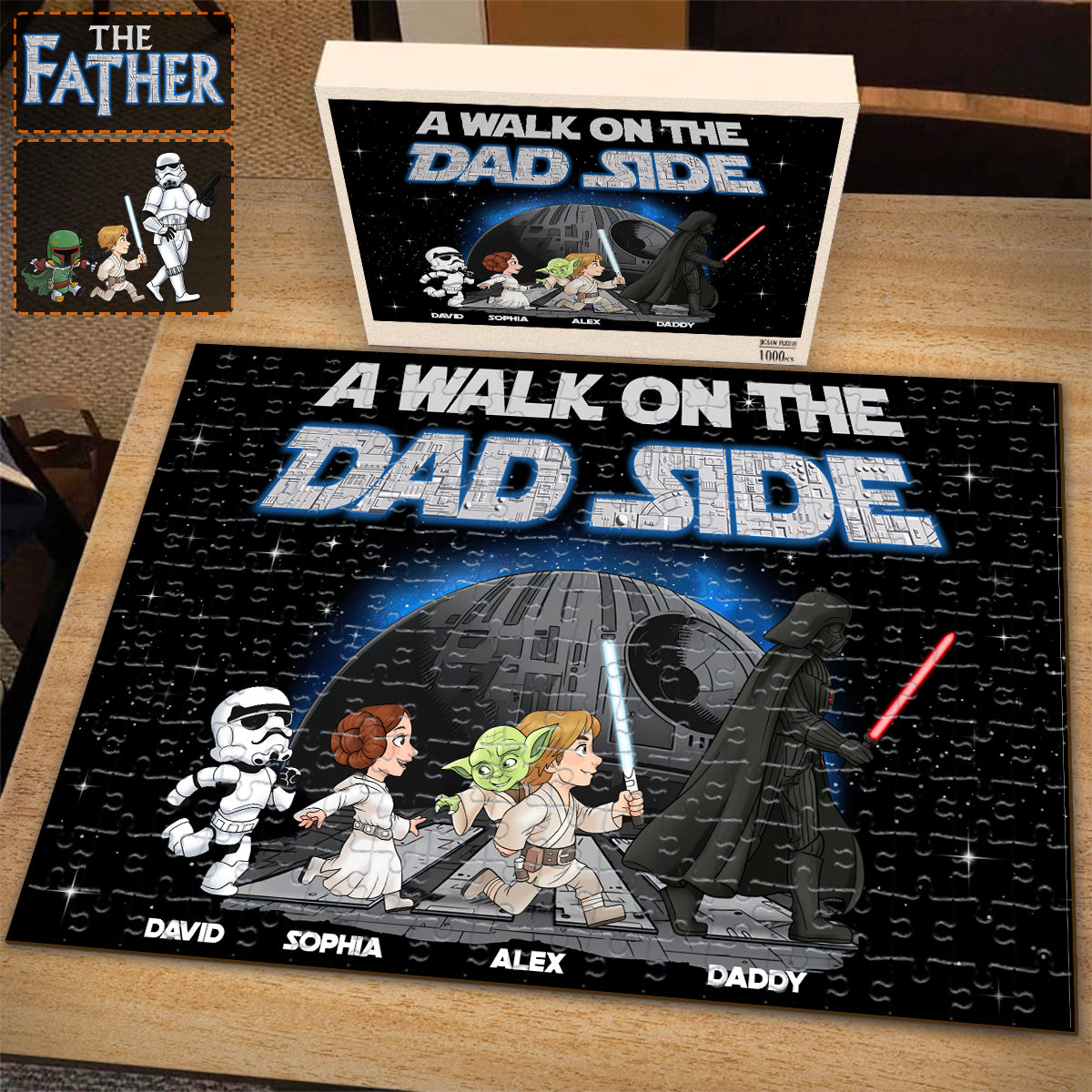 I Am Their Father - Personalized Father Jigsaw Puzzle