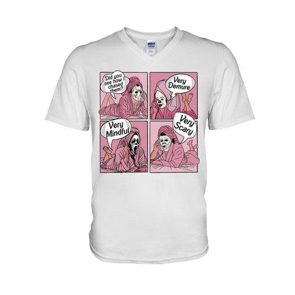 Very Demure, Very Mindful, Very Spooky T-shirt & Hoodie