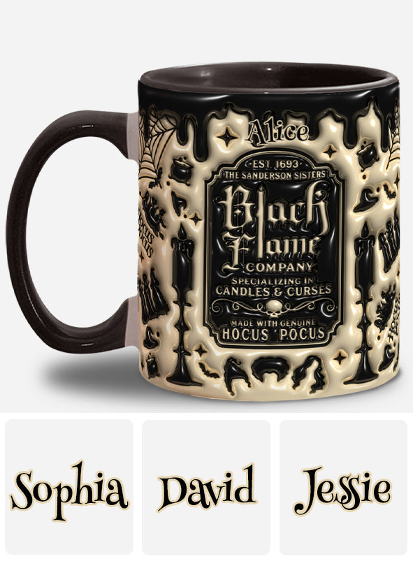 Black Flame Company - Personalized Three Witches Accent Mug