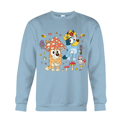 Mushroom Pattern - Mouse T-shirt And Hoodie